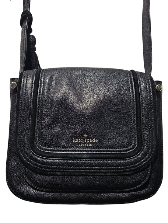 kate spade Handbags - Kate Spade Pratt Street Small Rianne Blk GOAT LEATHER & Suede Tassel Bag